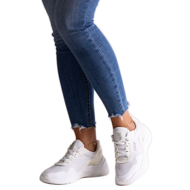 Scarpe da ginnastica bianche Big Star LL274A064 bianca