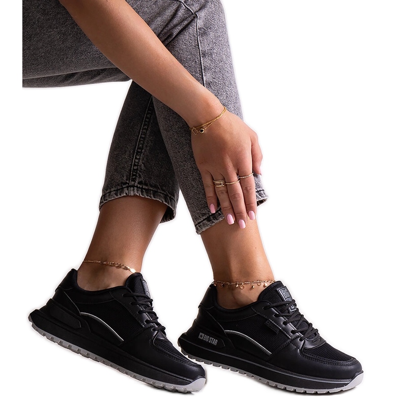 Scarpe da ginnastica nere Big Star NN274A090 nero