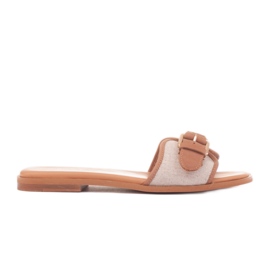 Marco Shoes Infradito Fibbia beige
