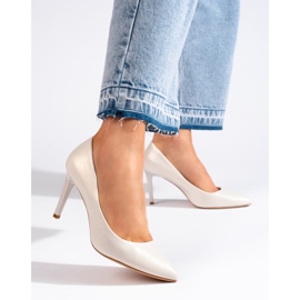 Classiche décolleté bianche da donna di Sergio Leone bianco