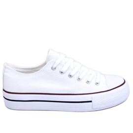 Sneakers classiche da donna Fargis White bianco
