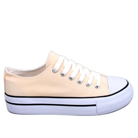 Sneakers classiche da donna Fargis Beige