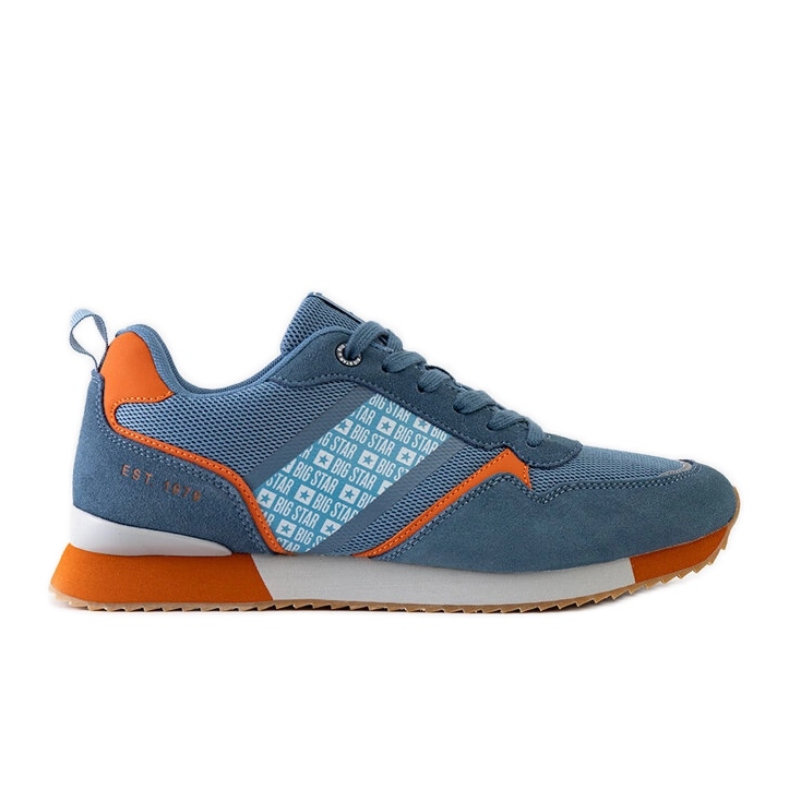 Scarpe da ginnastica blu Big Star JJ174396