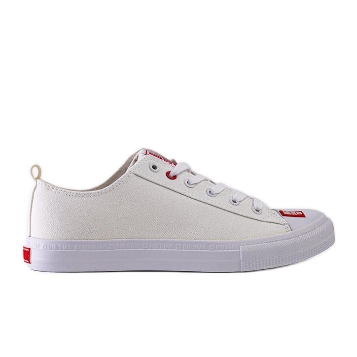 Sneakers bianche da uomo Big Star JJ174013 bianca