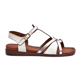 Sandali Bassi da Donna In Eco Pelle Sergio Leone SK071H Bianco