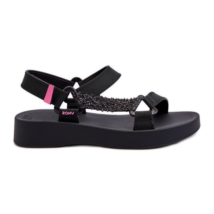 Sandali in velcro profumati ZAXY LL285062 Nero