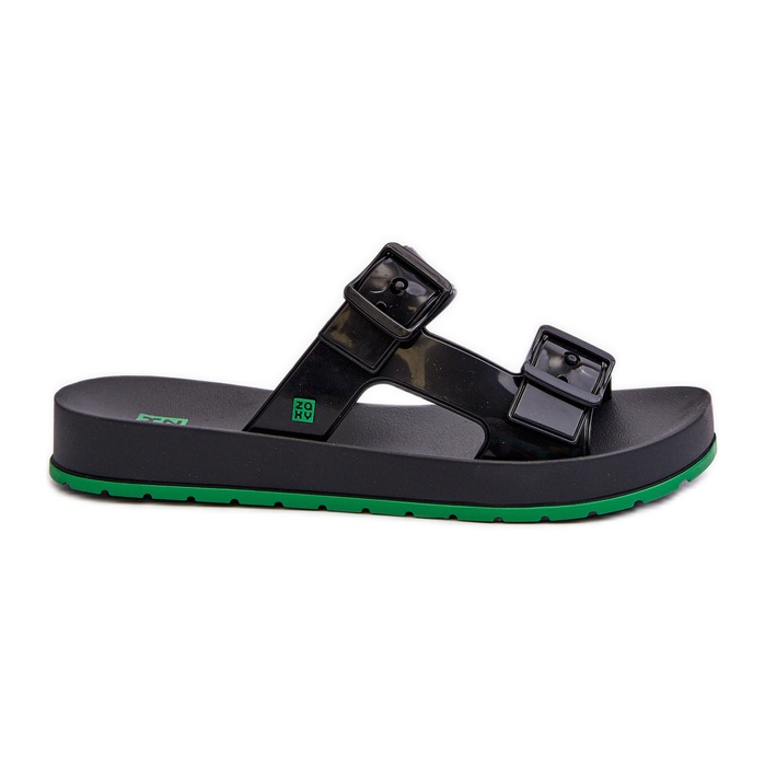 ZAXY LL285073 Infradito piatte da donna nere nero
