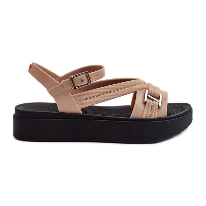 Sandali con plateau da donna profumati ZAXY LL285063 Beige