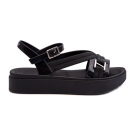 Sandali con plateau da donna profumati ZAXY LL285064 Neri nero