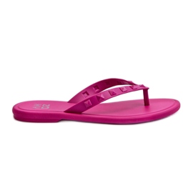 Infradito piatte flessibili da donna ZAXY JJ285252 Fucsia rosa