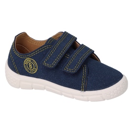 Inserto in pelle sportiva per bambini Befado 909P006 blu navy