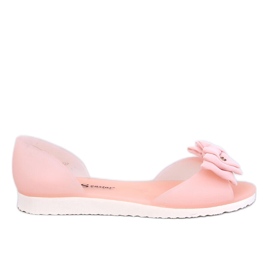Ballerine aperte di Meliski Agathe color nudo beige