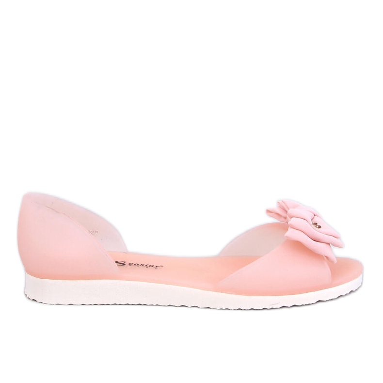 Ballerine aperte di Meliski Agathe color nudo beige