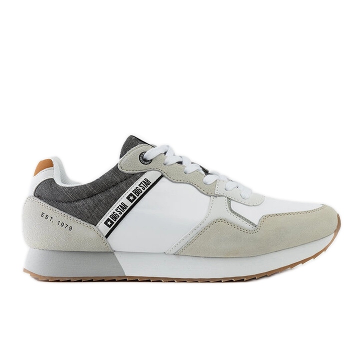 Scarpe da ginnastica bianche Big Star JJ174144 bianca