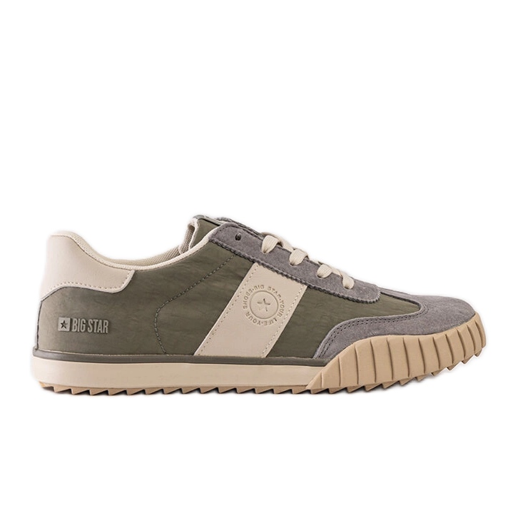 Scarpe da ginnastica verdi Big Star NN174517 verde