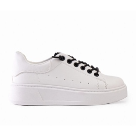 Sneakers bianche con accattivante decorazione Asmait bianca