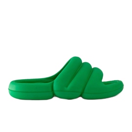 Pantofole in schiuma Haile verdi verde