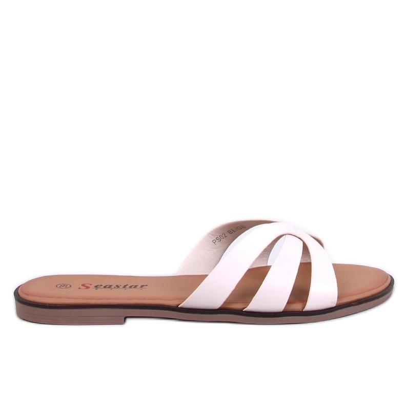 Delicate pantofole da donna di Fabrices Beige