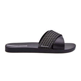 Infradito piatte da donna 83244 Ipanema Street Ii Fem Nero