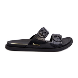 Infradito da donna con fibbie 83530 Ipanema Follow Fem Nero
