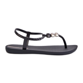 Sandali piatti da donna Infradito 83507 Ipanema Class Blown Up Sandal Fem Nero