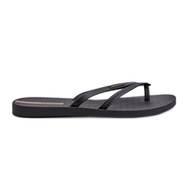 Infradito in gomma da donna 82067 Ipanema Bossa Fem Nero