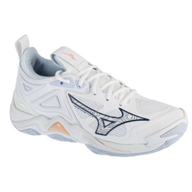Scarpe da pallavolo Mizuno Wave Momentum 3 W V1GC231200, bianche bianca