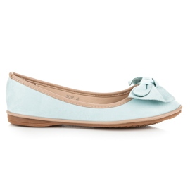 Seastar Ballerine in camoscio blu