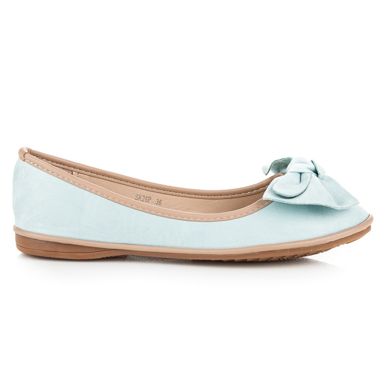 Seastar Ballerine in camoscio blu