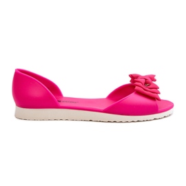 Ballerine Da Donna In Gomma Con Fiocco Fucsia Georia rosa