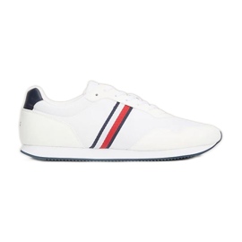 Scarpe Tommy Hilfiger Lo Runner Mix M FM0FM04958YBS bianco