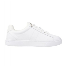 Tommy Hilfiger Essential Sneaker con corte rialzata W FW0FW07685YBS bianco