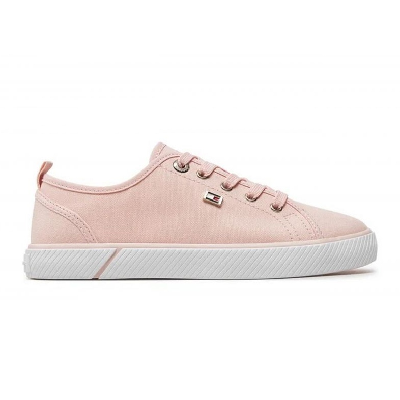 Sneaker Tommy Hilfiger Vulc in tela W FW0FW08063TJQ rosa