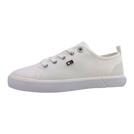 Sneaker Tommy Hilfiger Vulc in tela W FW0FW08063YBS bianco