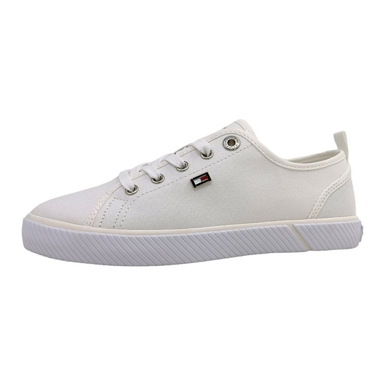 Sneaker Tommy Hilfiger Vulc in tela W FW0FW08063YBS bianca