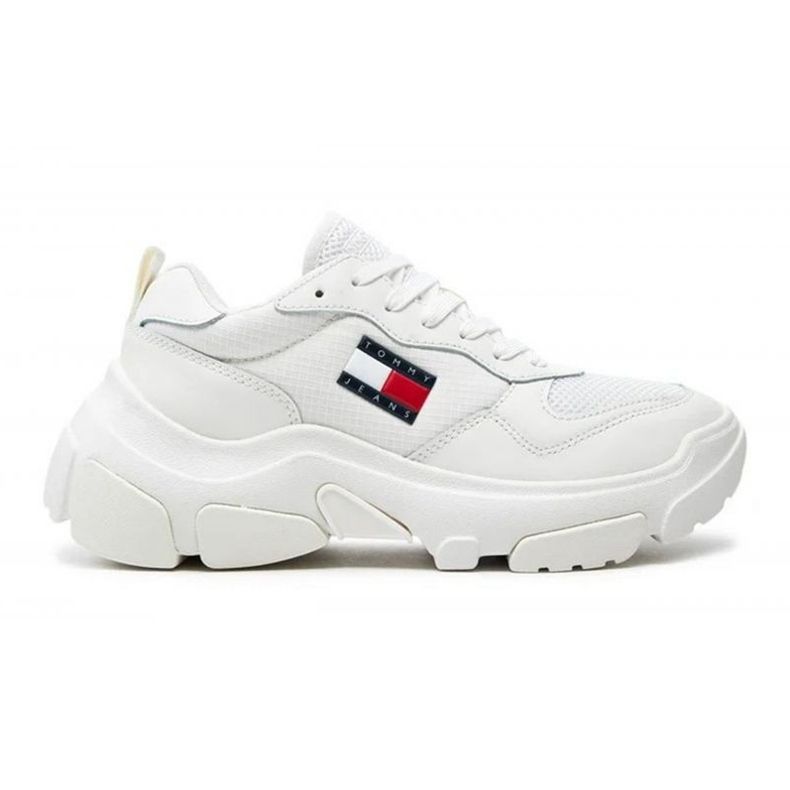 Scarpe Tommy Hilfiger Lightweight Hybrid Runner W EN0EN02566YBL bianca