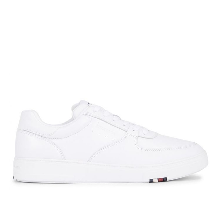 Scarpe Tommy Hilfiger Modern Cup Corporate Lth M FM0FM04941YBS bianca