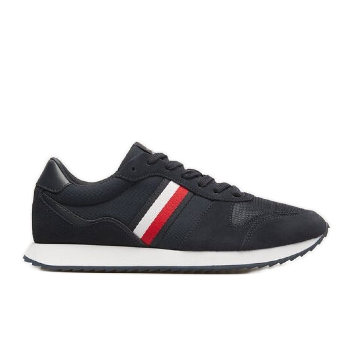 Scarpe Tommy Hilfiger Lo Runner Mix M FM0FM04958BDS nero