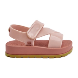 Sandali con velcro per bambini profumati ZAXY LL385002 Rosa chiaro
