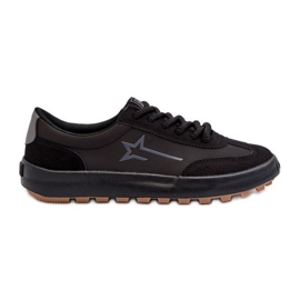 Scarpe sportive basse da uomo Big Star NN174118 Nere nero