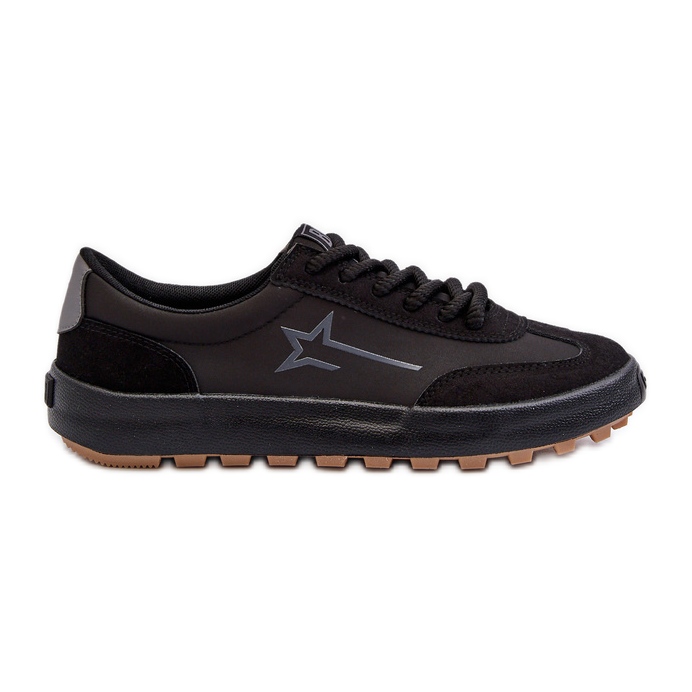 Scarpe sportive basse da uomo Big Star NN174118 Nere nero