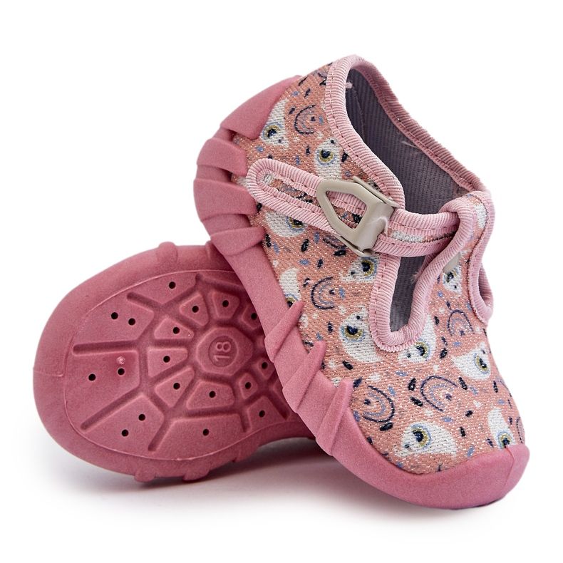 Comode pantofole per bambini BEFADO 110N491 Rosa
