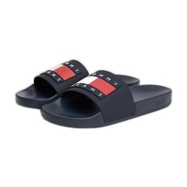 Infradito Tommy Hilfiger Pool Slide Ess EM0EM01191C1G nero