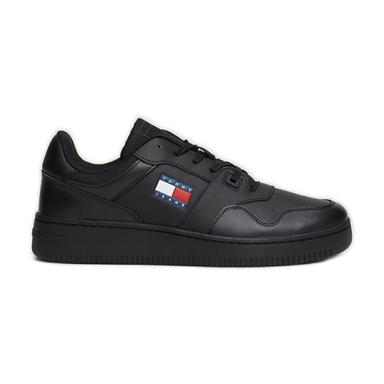 Scarpe Tommy Hilfiger Retro Basket Ess EM0EM01395BDS nero