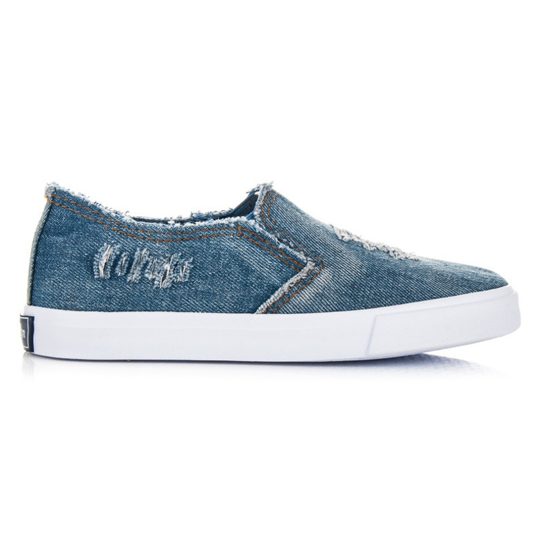 American Club Ciabattine in denim blu
