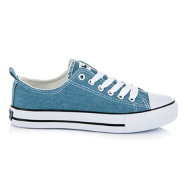 American Club Sneakers in denim blu