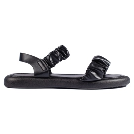 Comodi sandali slip-on da donna neri nero