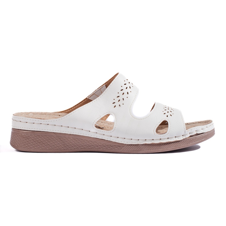 Comode infradito da donna bianche bianca