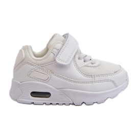 Scarpe da ginnastica con velcro Krissandra bianche per bambini bianco