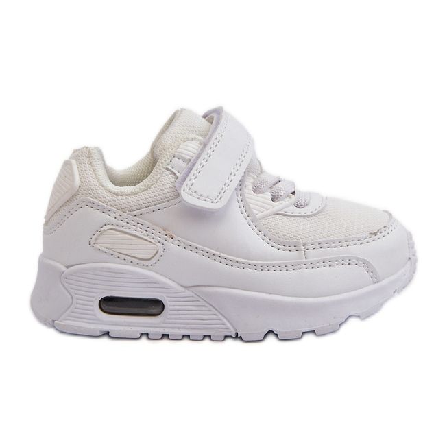 Scarpe da ginnastica con velcro Krissandra bianche per bambini bianca